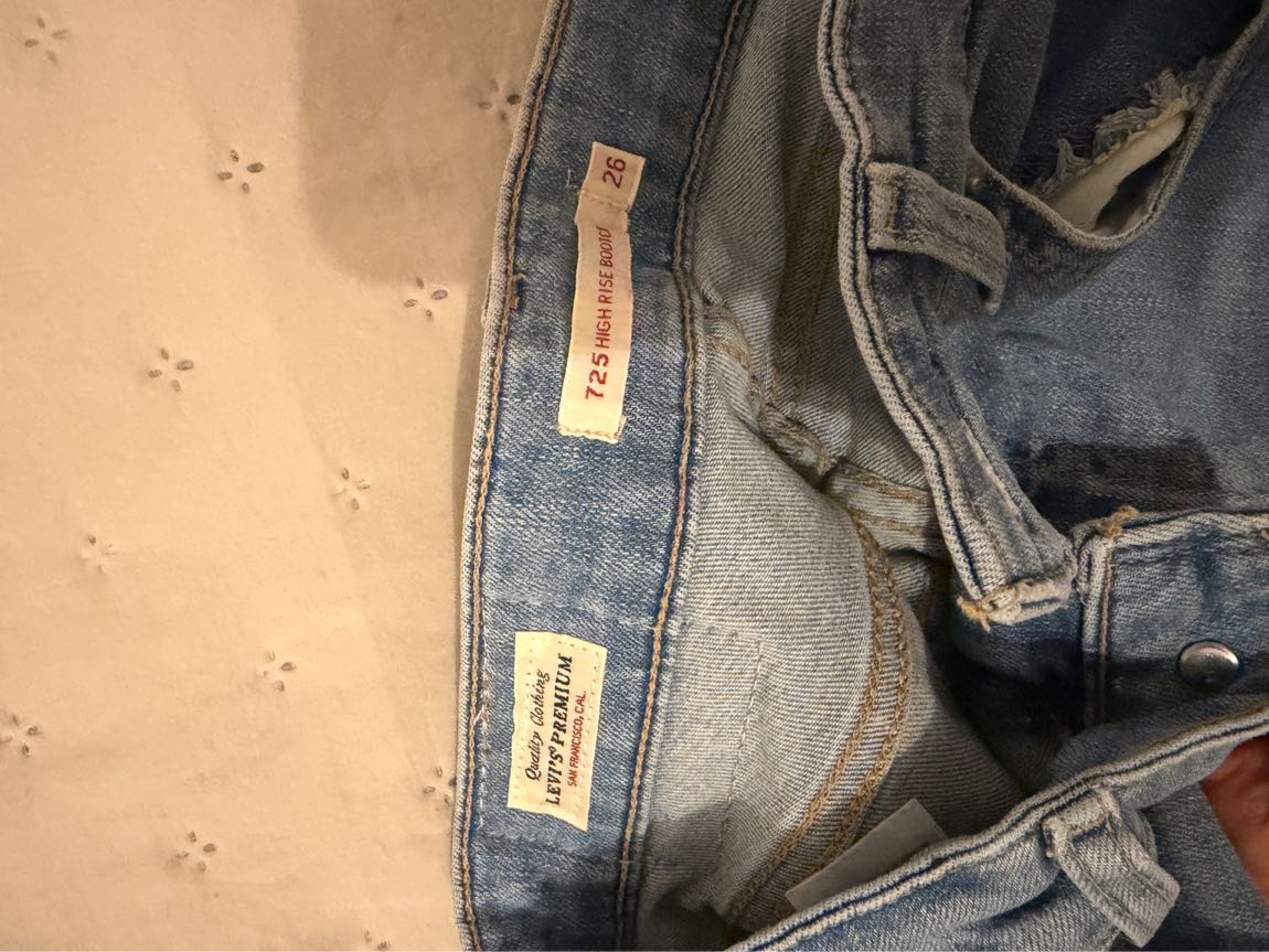 Levi's 725 High Rise Bootcut Blue Wave — görsel 6/6