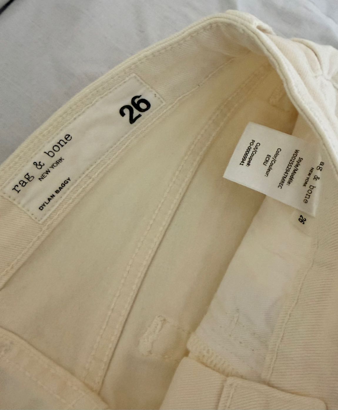 Rag & Bone Dylan Baggy Jean 🤍✨ — görsel 4/8
