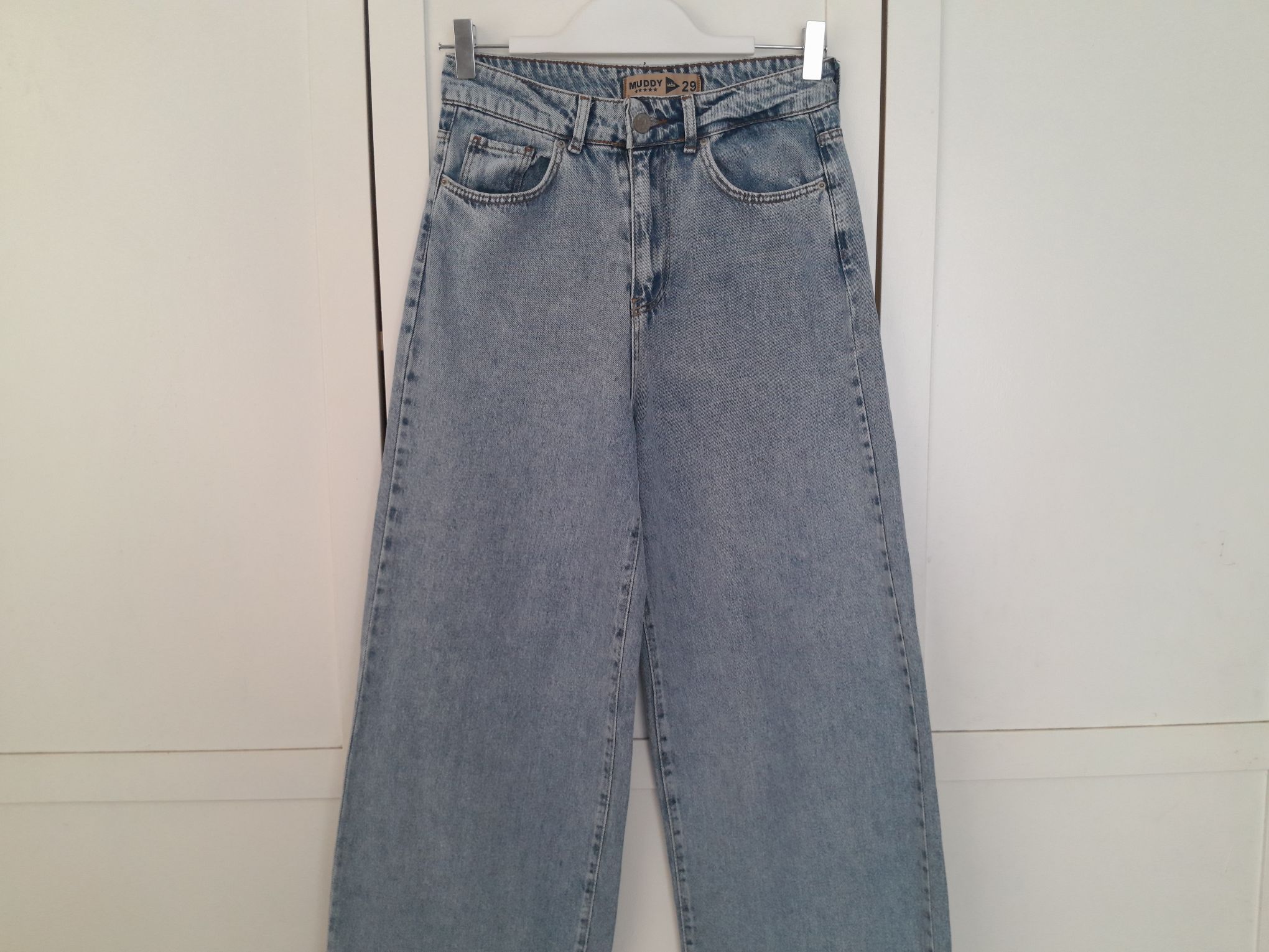 Muddy Yüksek Bel Wide Leg Jean Pantolon — görsel 4/8