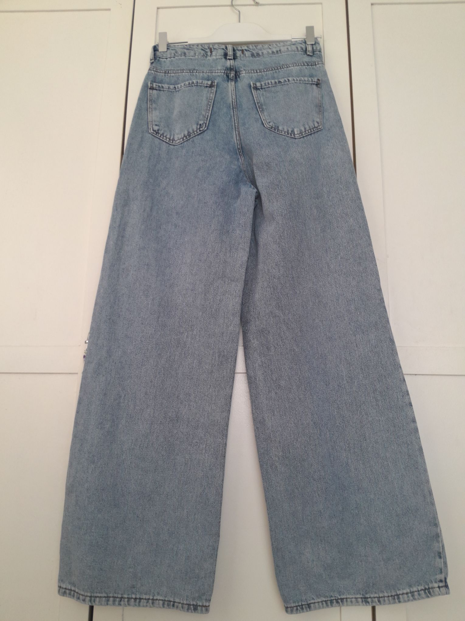 Muddy Yüksek Bel Wide Leg Jean Pantolon — görsel 2/8