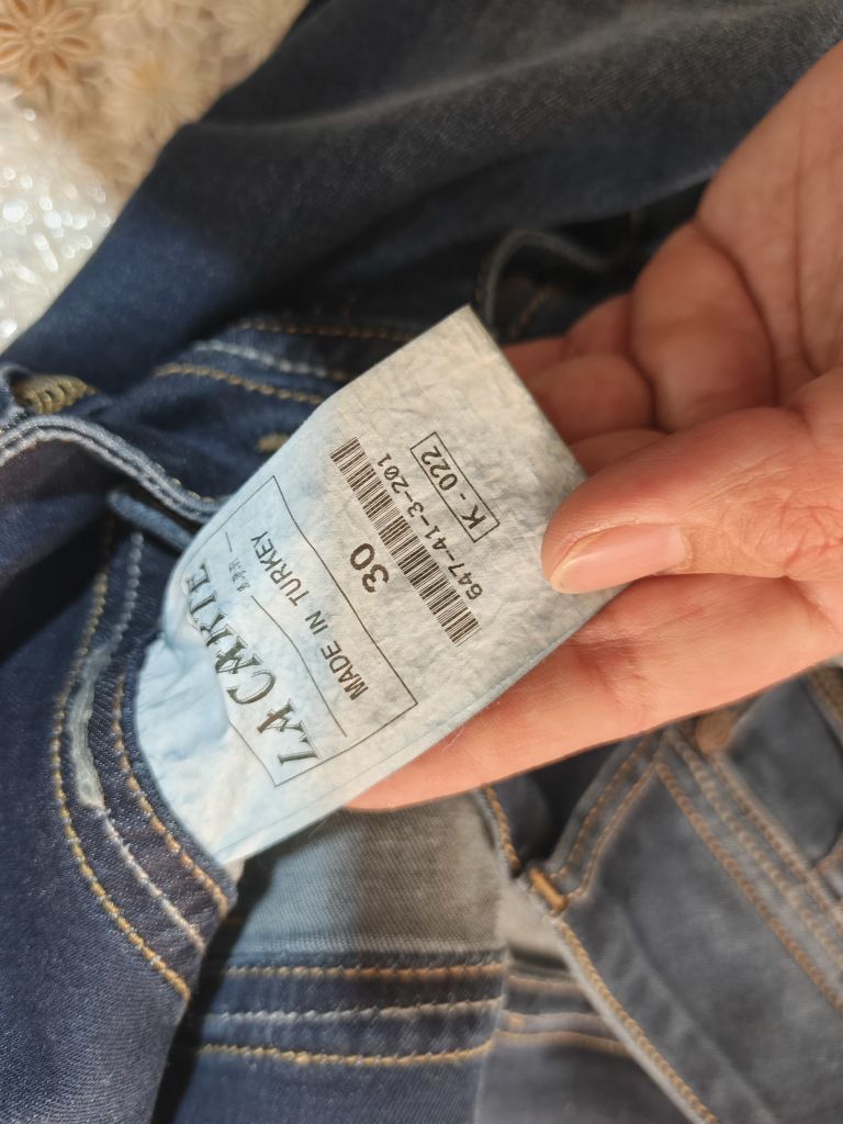 Lacoste Jeans Capri Pantolon — görsel 4/4