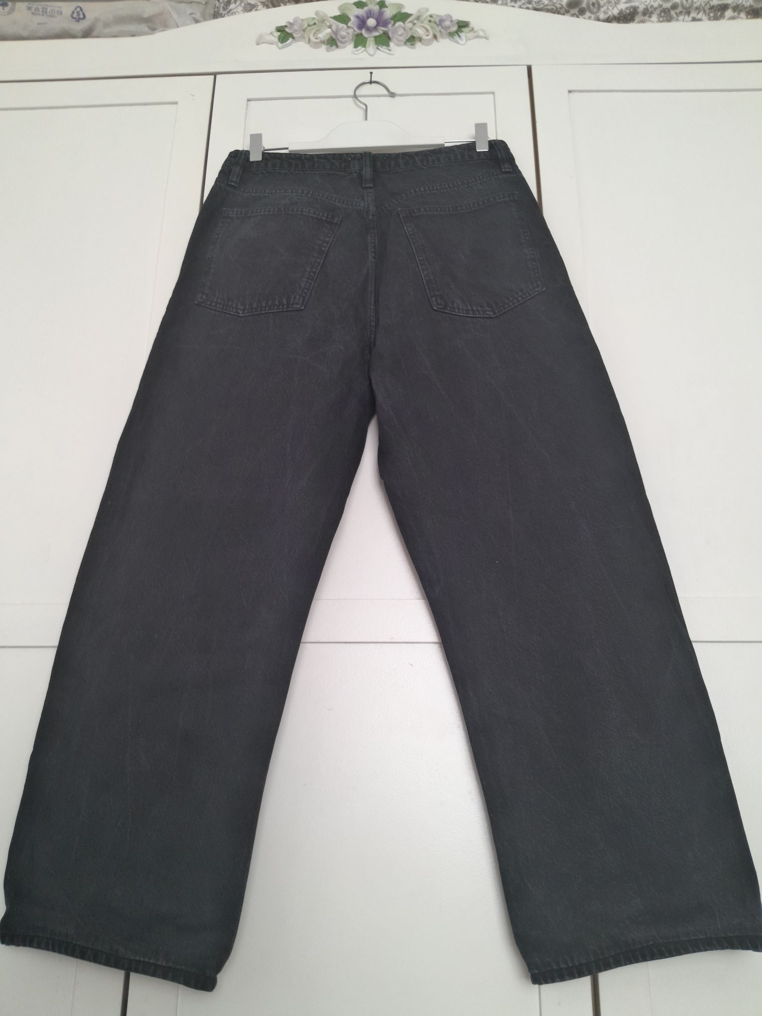Frame Yüksek Bel Wide Leg Jean Pantolon — görsel 2/9