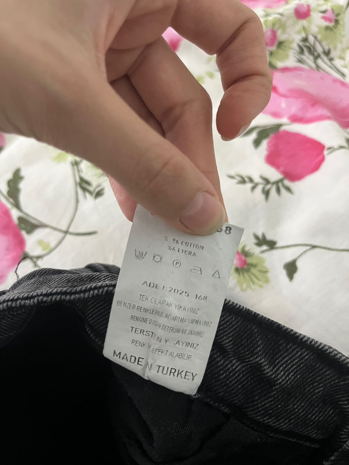 Koyu Gri Jean Pantolon — görsel 8/8