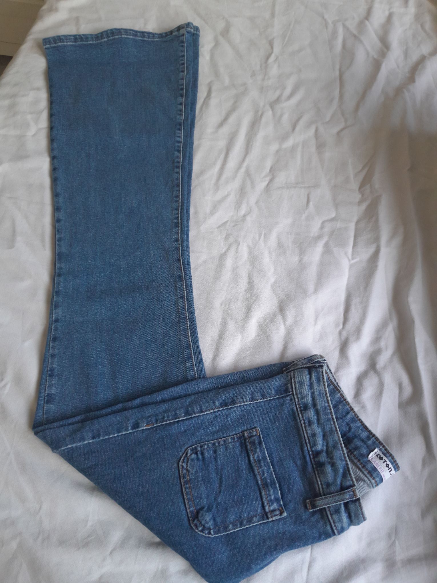 Koton Victoria Flare Bootcut Jean Pantol — görsel 6/9