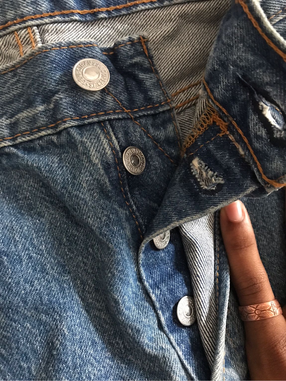 Levi's Mavi Jean Pantolon — görsel 2/5