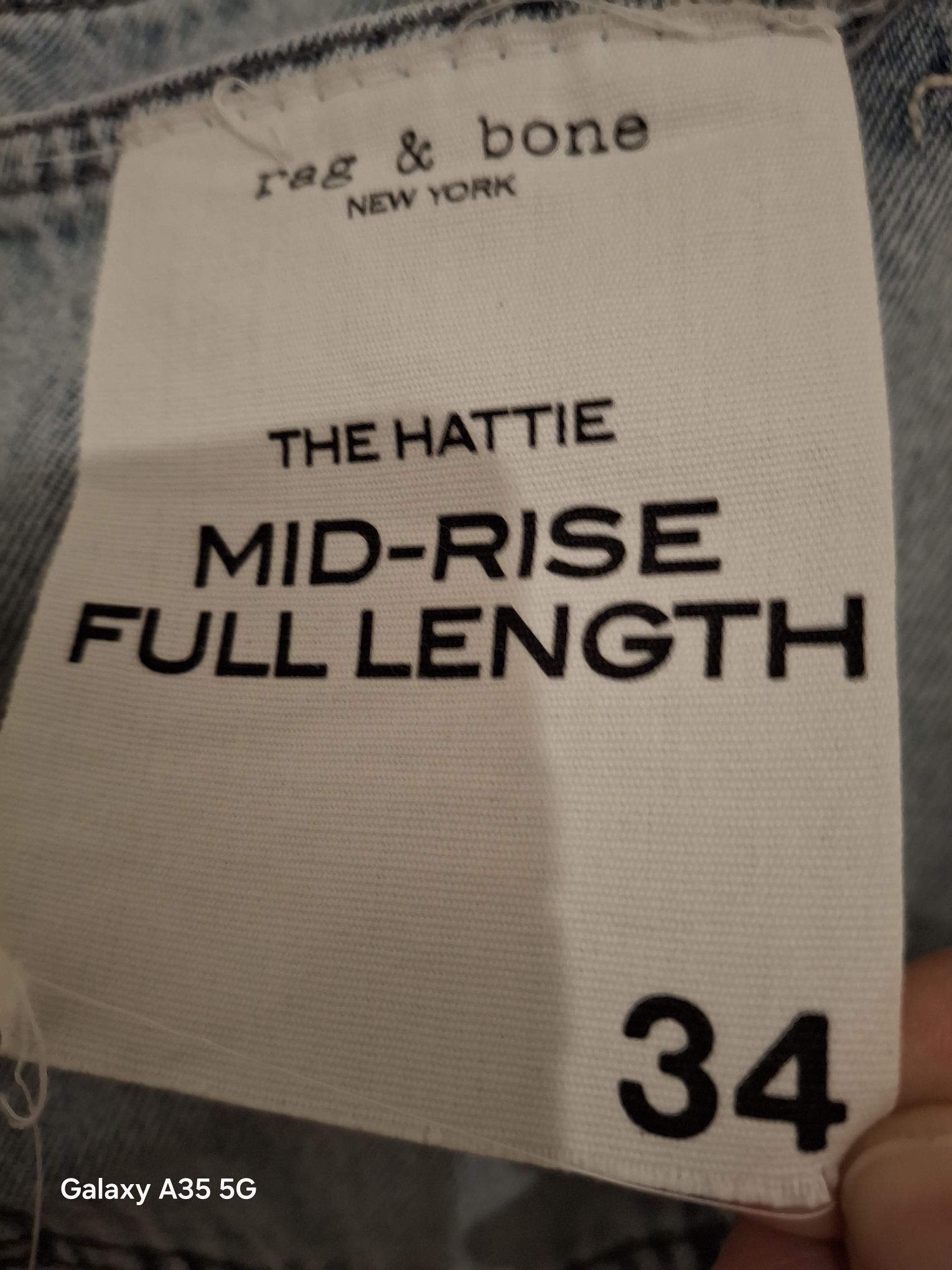 RAG&BONE BUZ MAVİ JEAN — görsel 14/20
