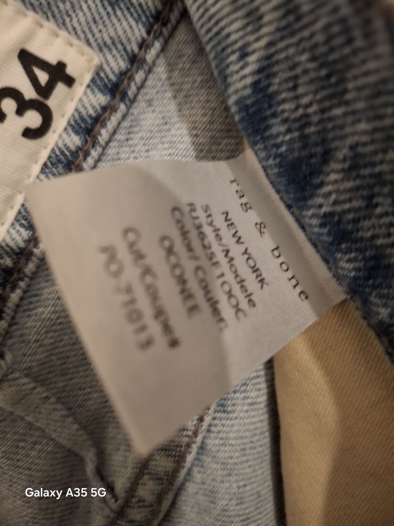 RAG&BONE BUZ MAVİ JEAN — görsel 13/20