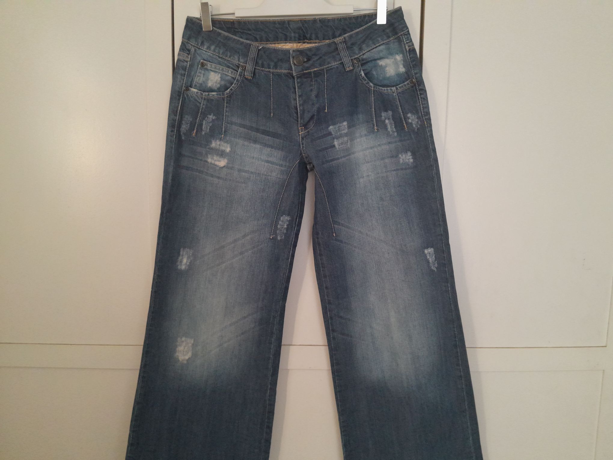 Ole Düşük Bel Wide Leg Jean Pantolon 31 — görsel 4/9