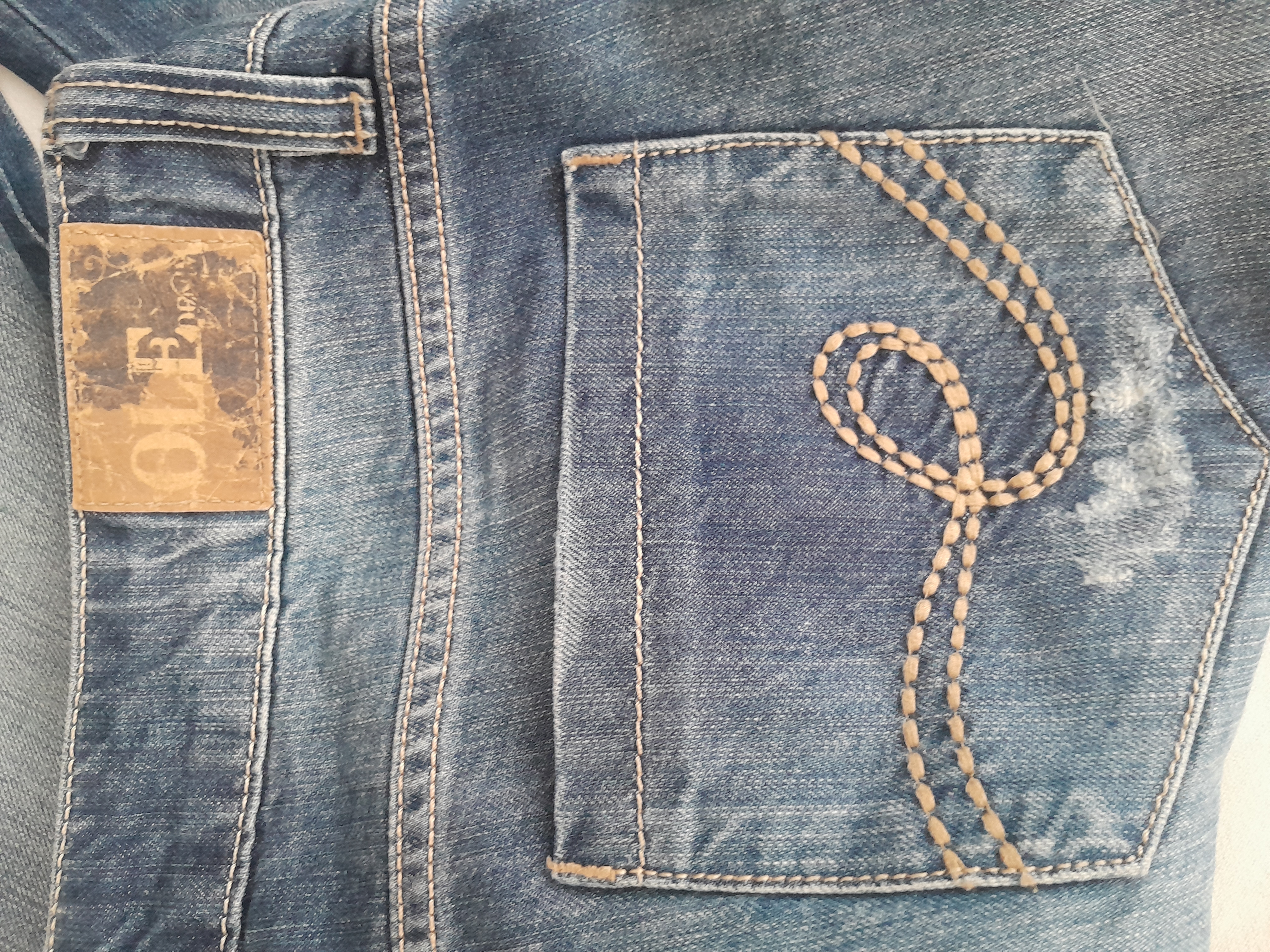 Ole Düşük Bel Wide Leg Jean Pantolon 31 — görsel 9/9