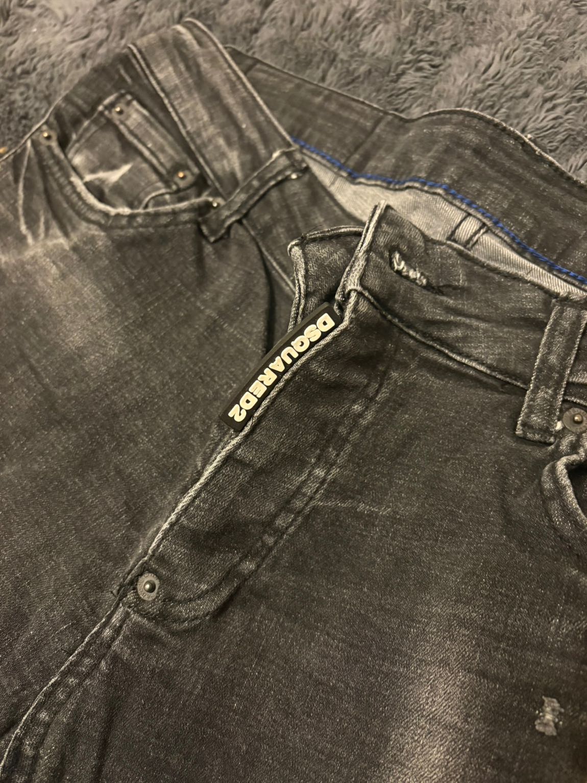 Dsquared2 Siyah Jean Pantolon — görsel 2/4
