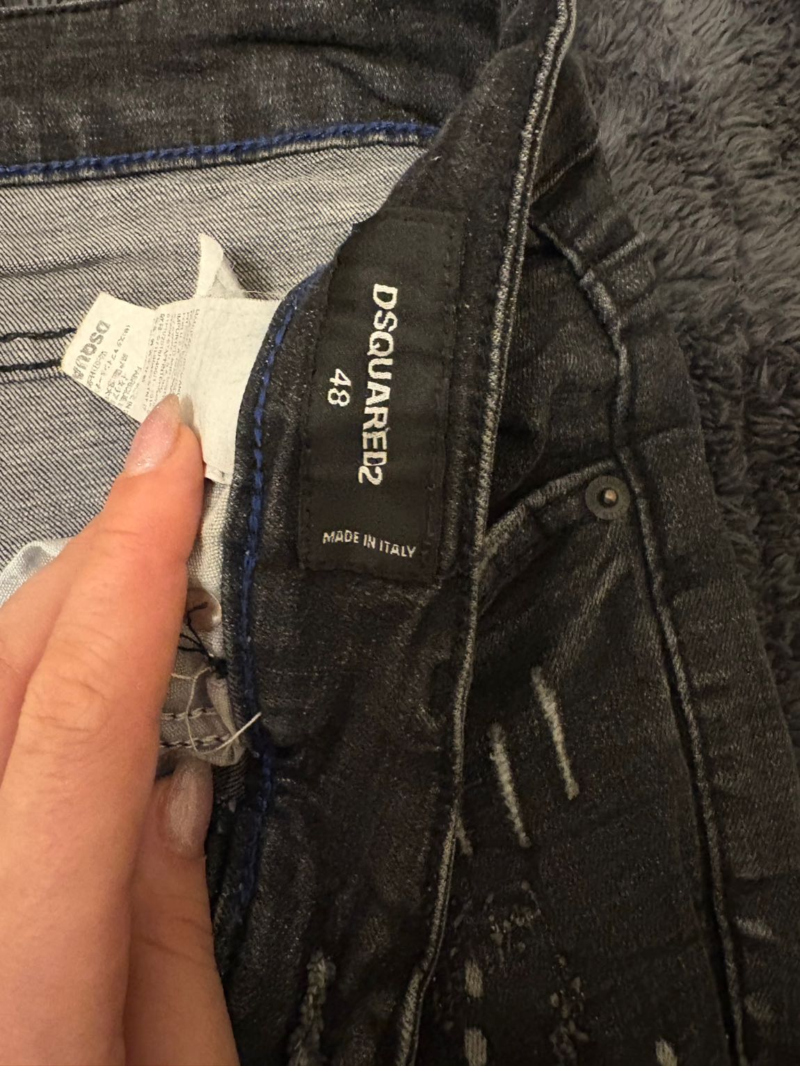 Dsquared2 Siyah Jean Pantolon — görsel 3/4