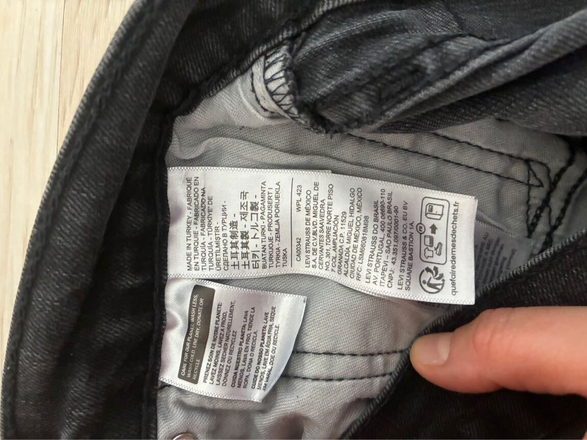 Levi's Siyah Jean Pantolon — görsel 3/9