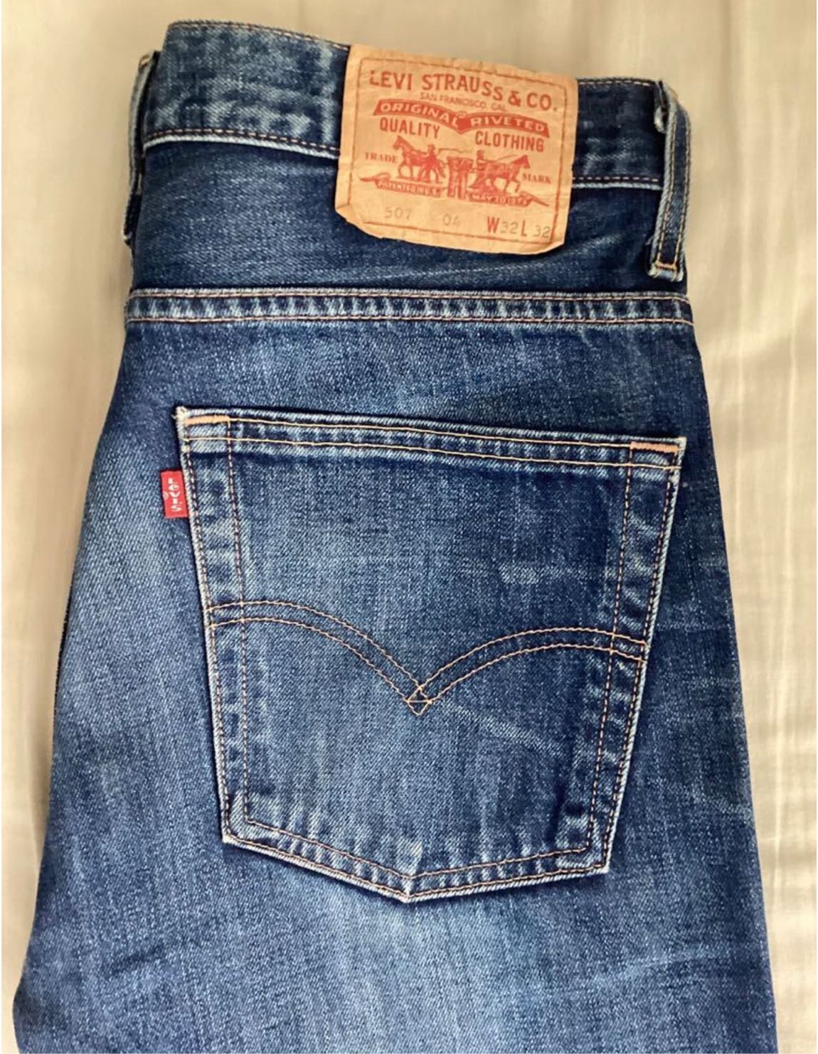 Levi’s 507 bootcut original — görsel 5/5