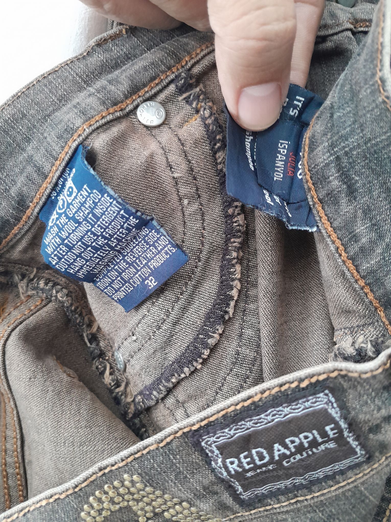 Red Apple Bootcut Likralı Jean Pantolon — görsel 8/8