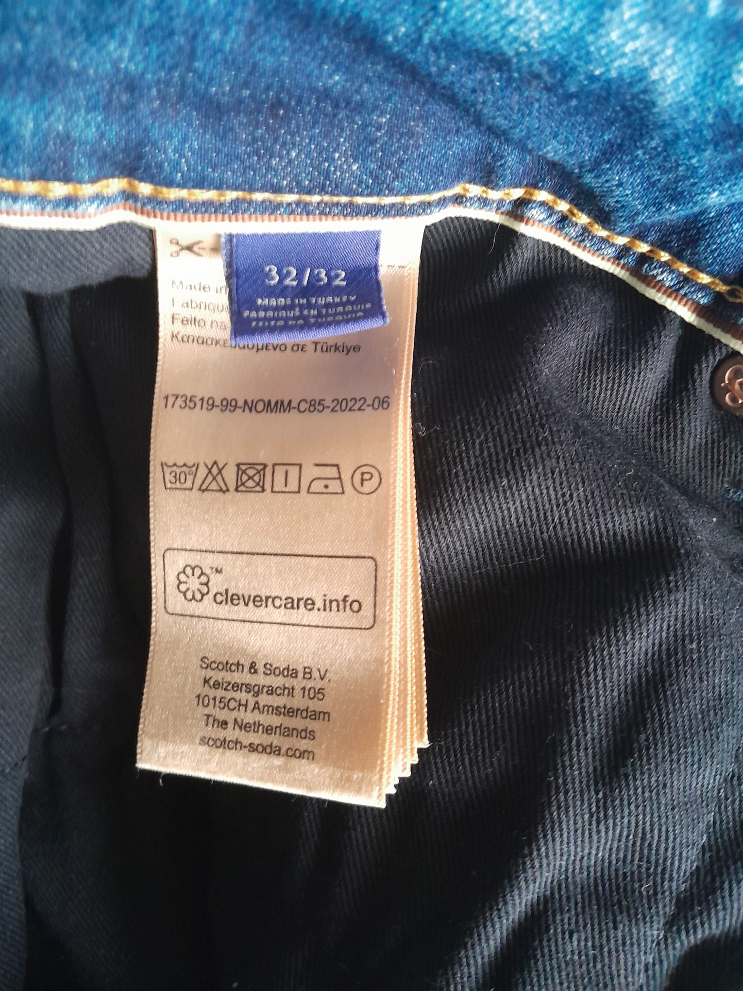 Scotch&Soda Ralston Slim Fit Erkek Jean — görsel 9/12