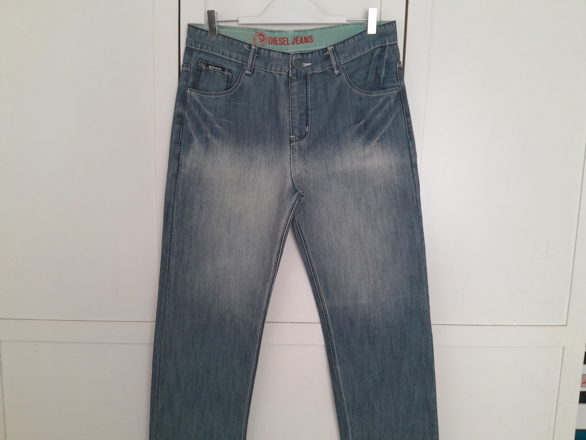 Diesel Vintage Y2K Jean Pantolon 33 Bede — görsel 4/9
