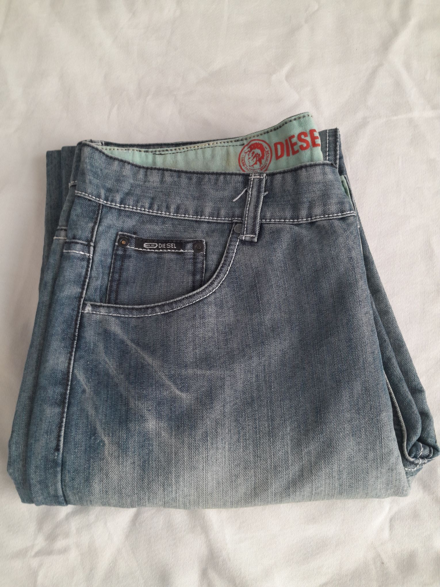 Diesel Vintage Y2K Jean Pantolon 33 Bede — görsel 3/9