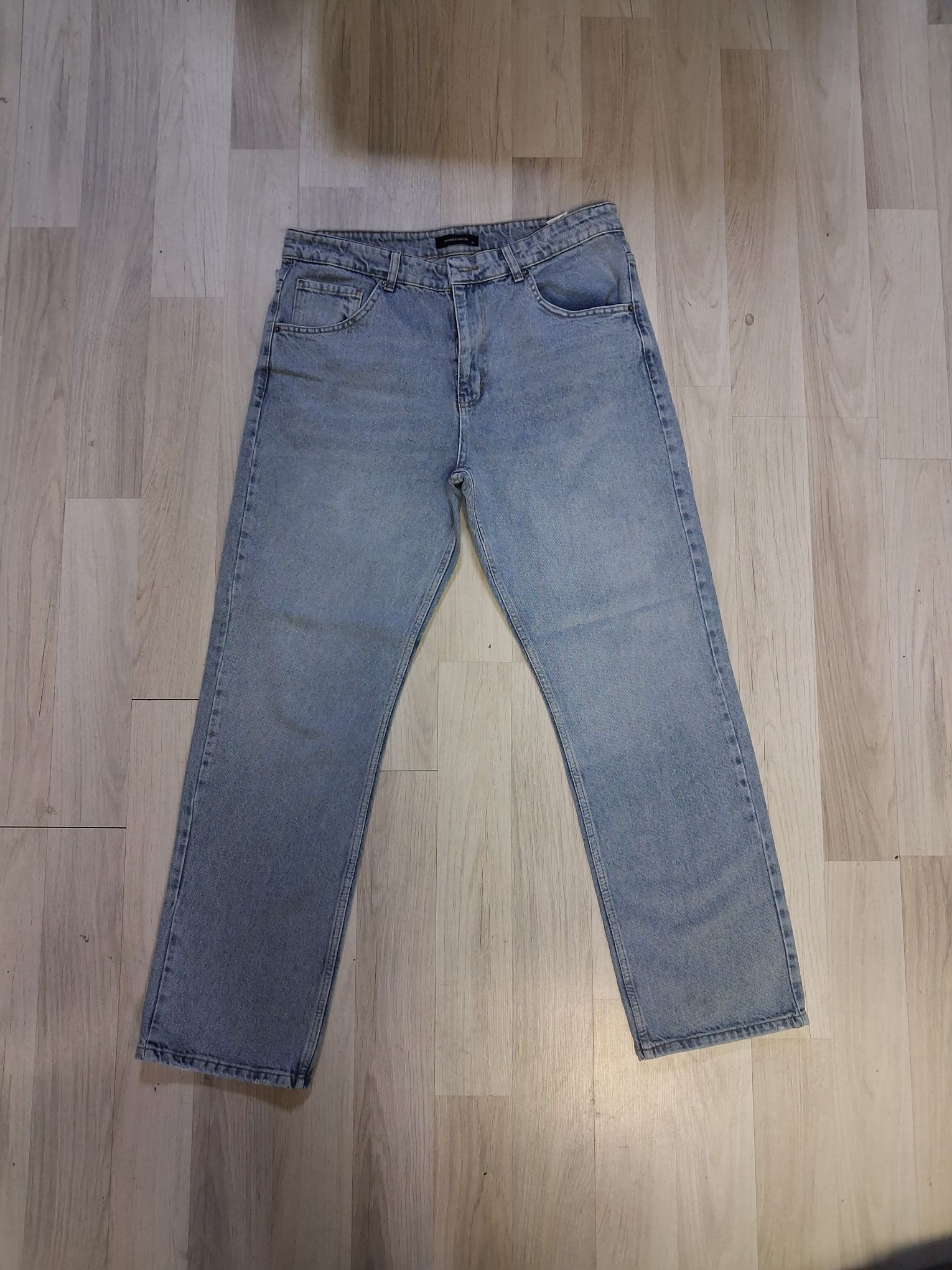 Erkek Baggy Mavi Fit Jean Pantolon — görsel 2/11