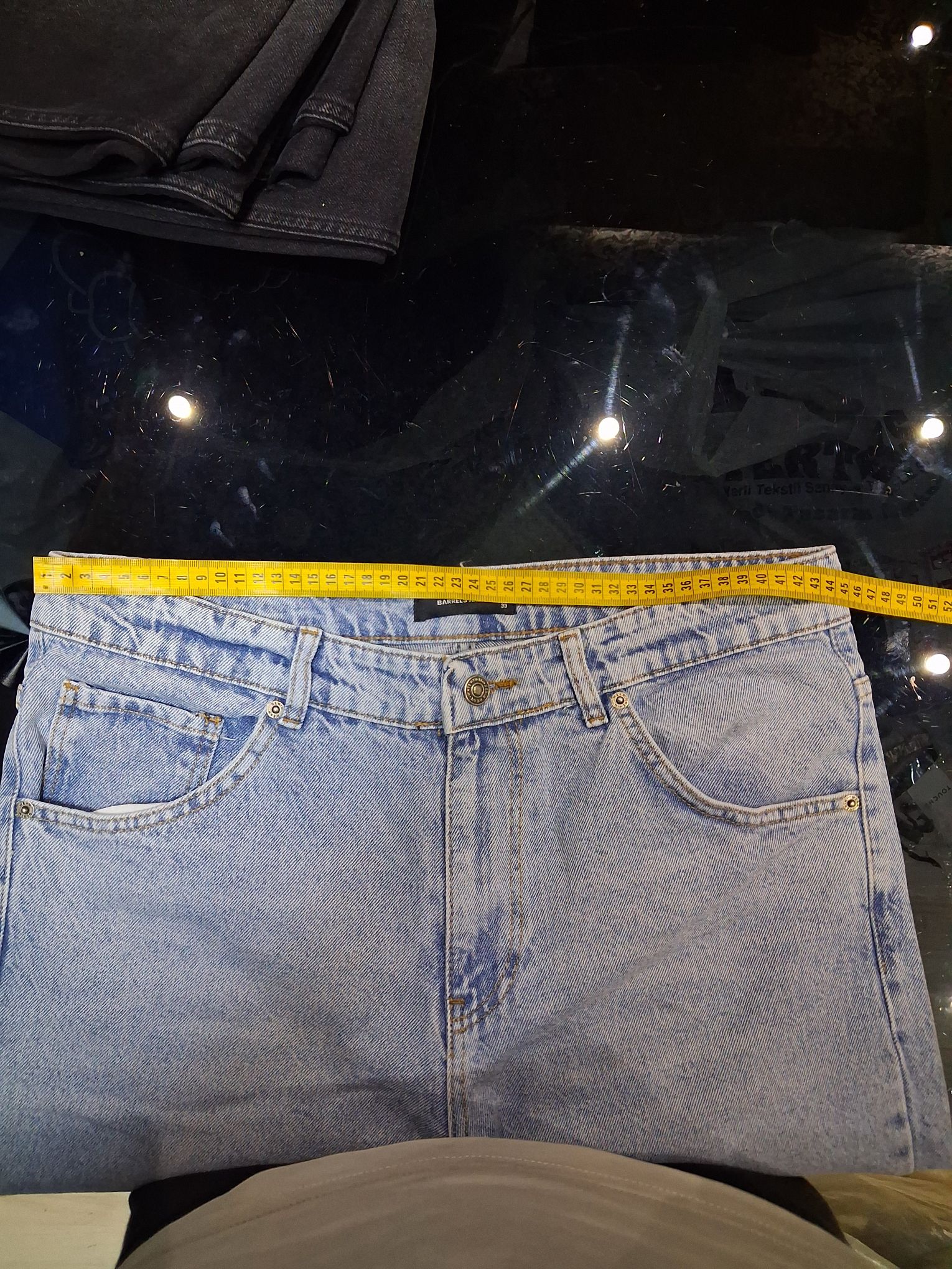 Erkek Baggy Mavi Fit Jean Pantolon — görsel 4/11
