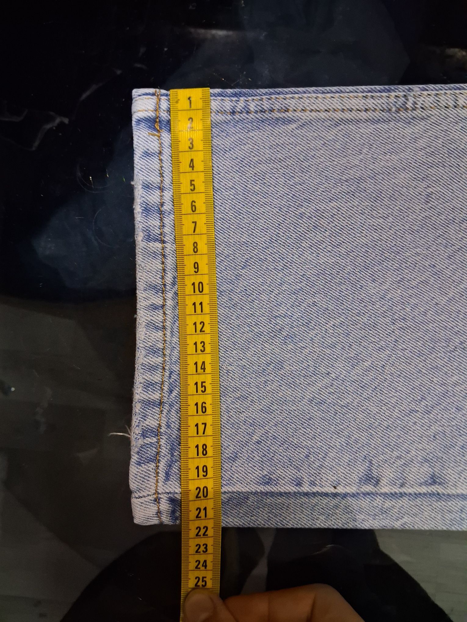 Erkek Baggy Mavi Fit Jean Pantolon — görsel 3/11