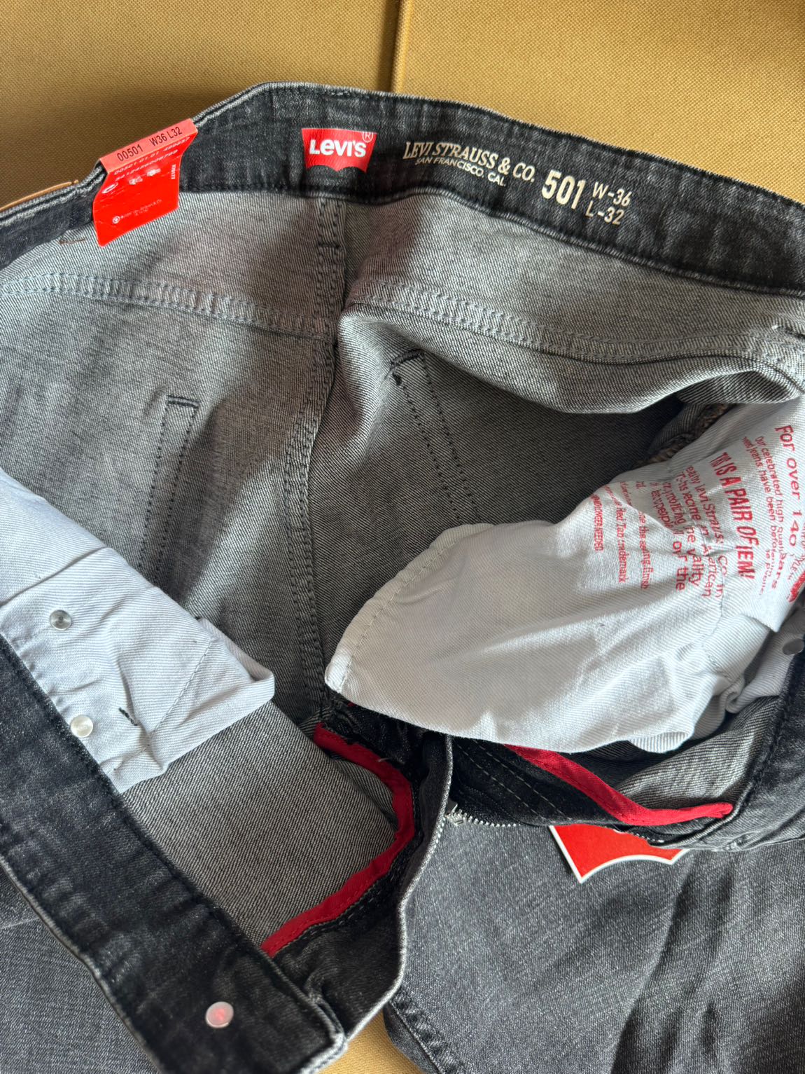 Levi's 501 Kot Pantolon — görsel 2/8