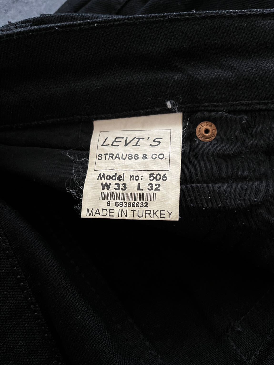Levis Siyah Jeans Pantolon — görsel 3/11