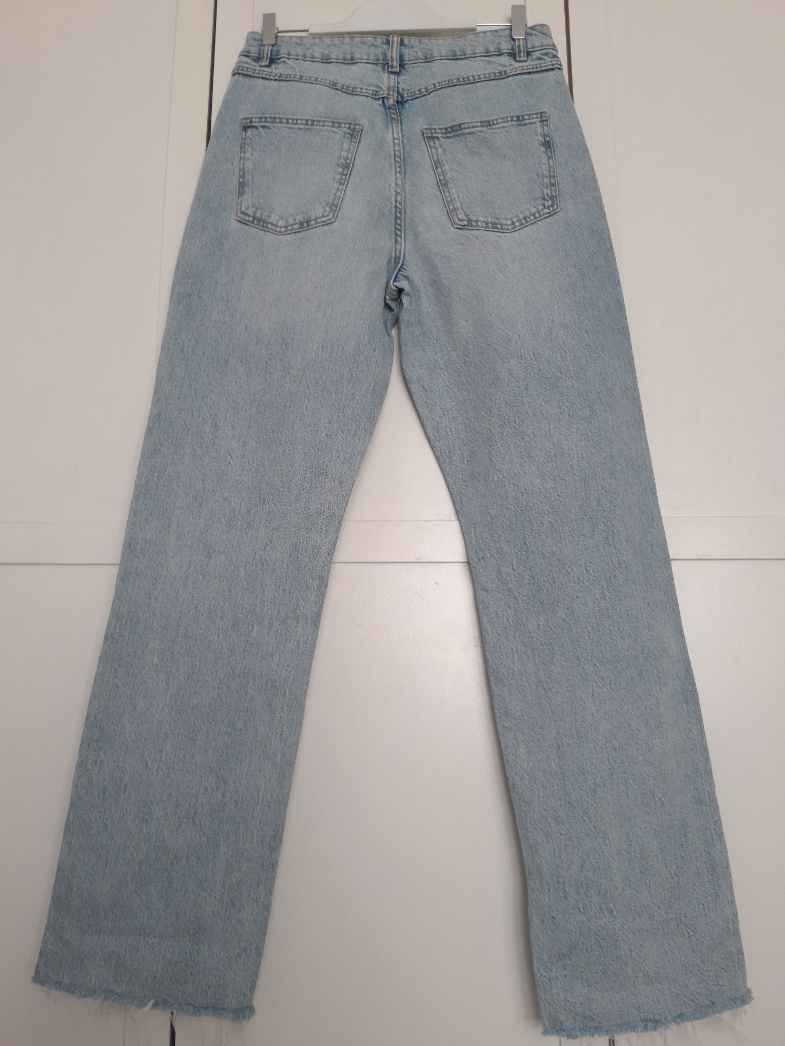 Yüksek Bel Straight Fit Jean Pantolon 40 — görsel 2/10