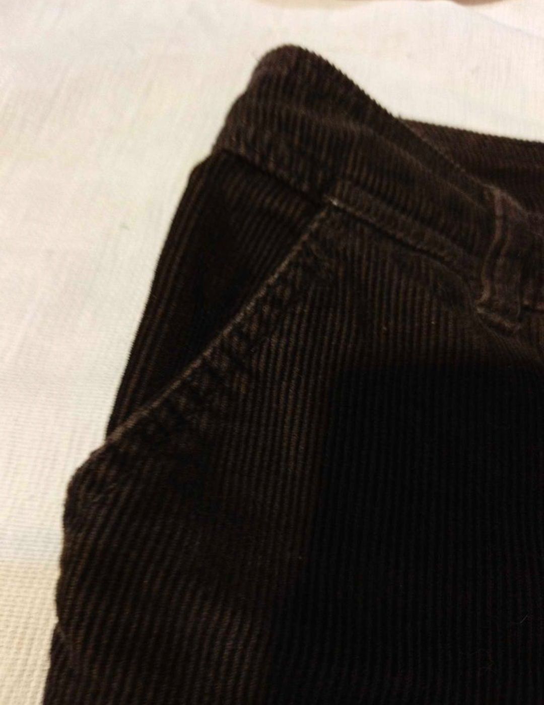 Kahverengi Kadife Dark Academia Pantolon — görsel 2/7