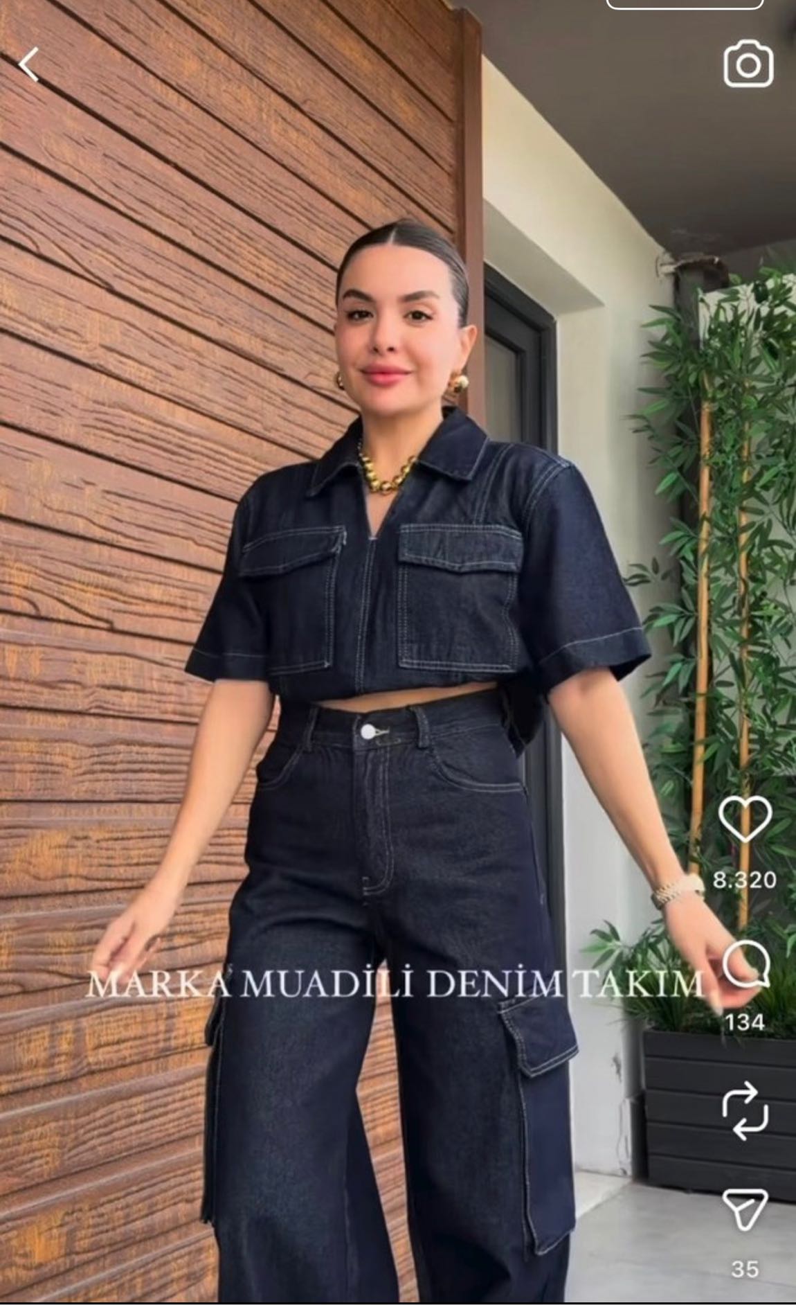 Zara Jean Denim Takım — görsel 4/5