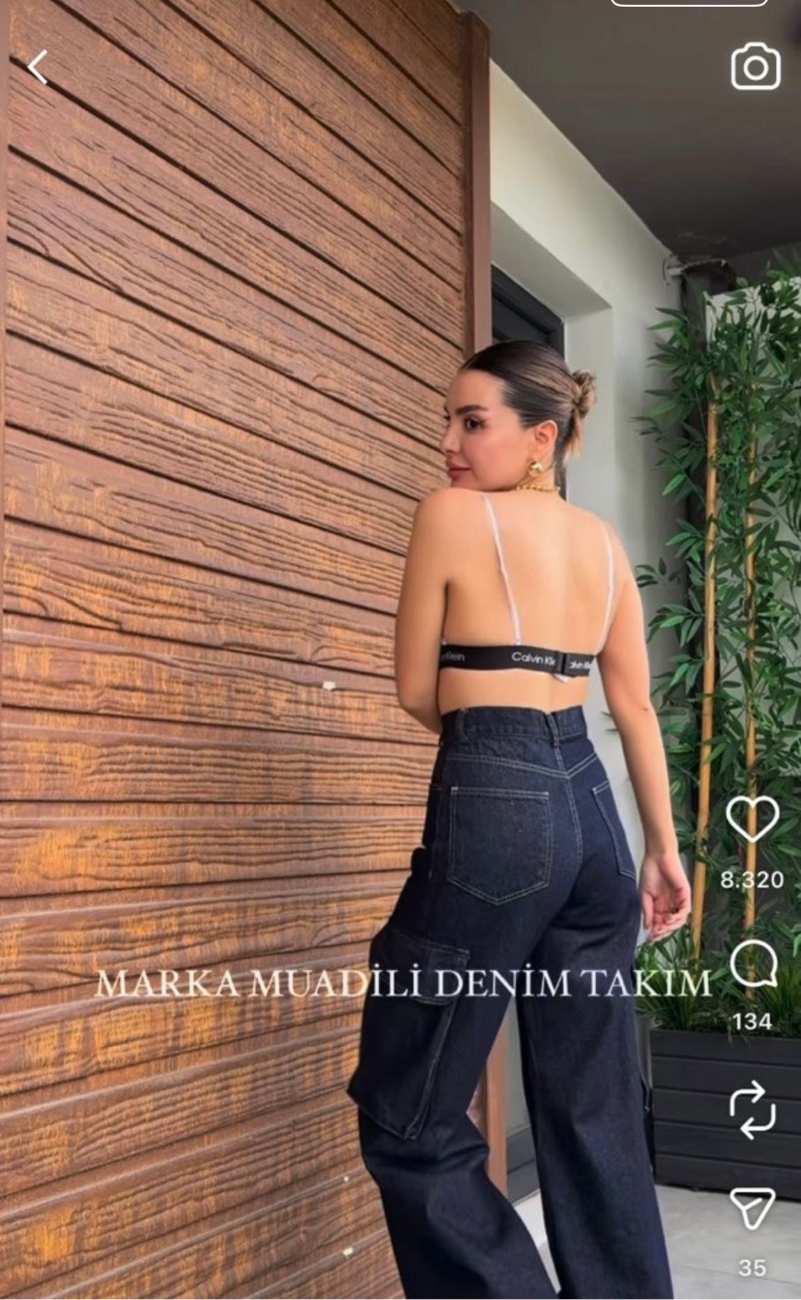 Zara Jean Denim Takım — görsel 5/5