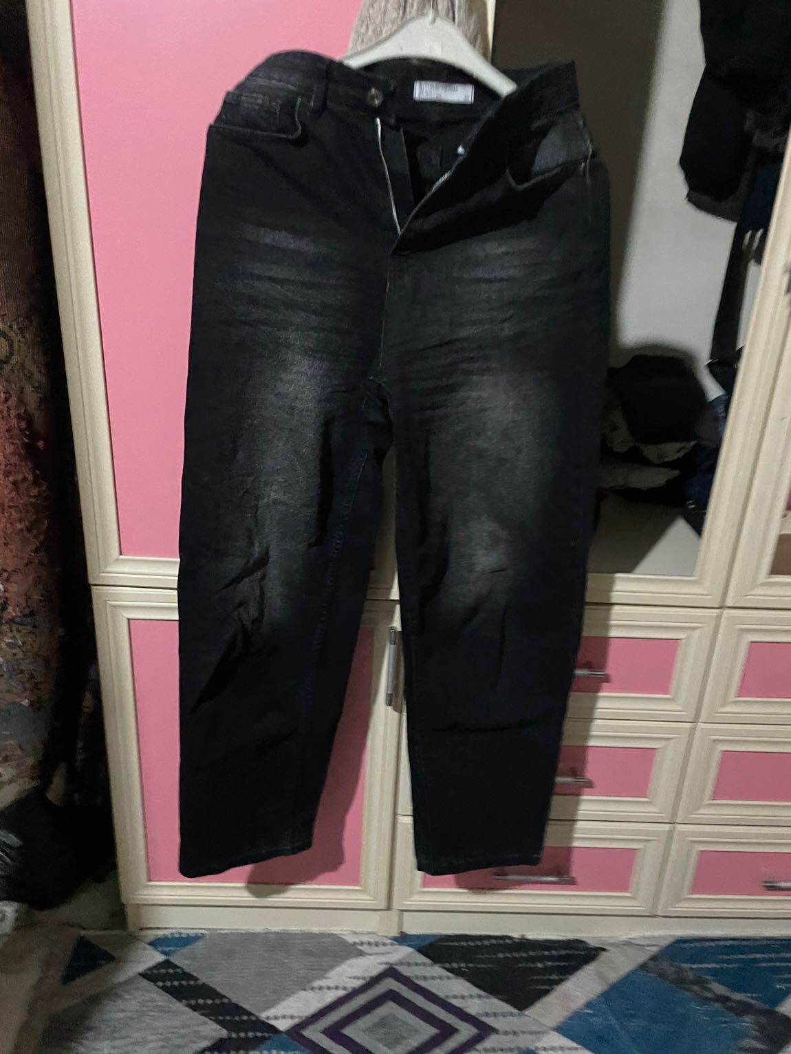 Siyah baggy jean — görsel 3/3