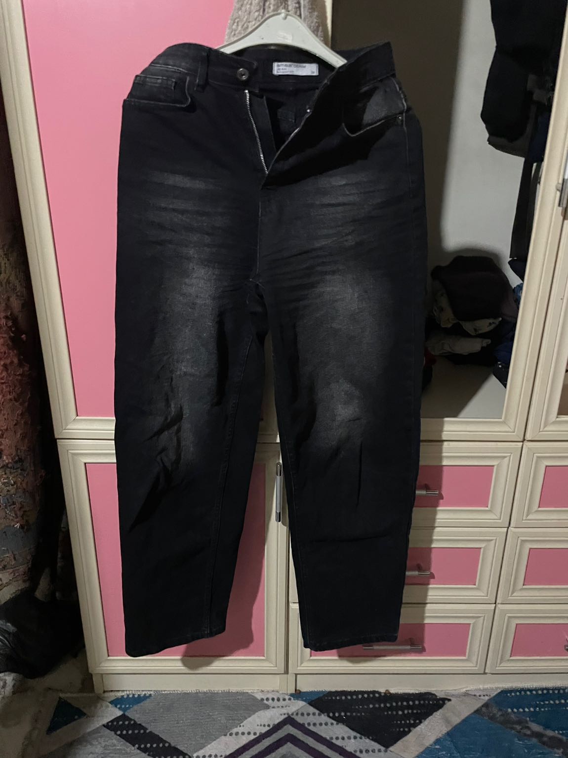 Siyah baggy jean — görsel 2/3