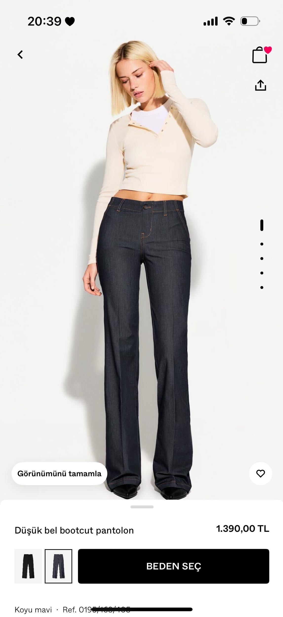 Bershka Viral Pantolon — görsel 2/5