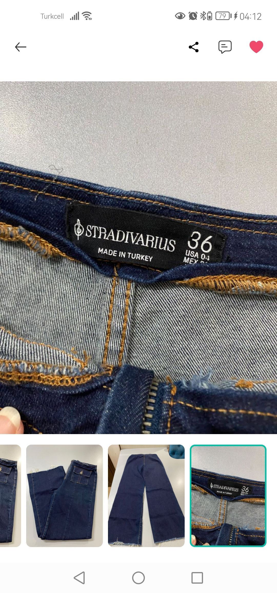 Stradivarius Jean ❗ İLAN AÇTIRIN ❗ — görsel 9/10