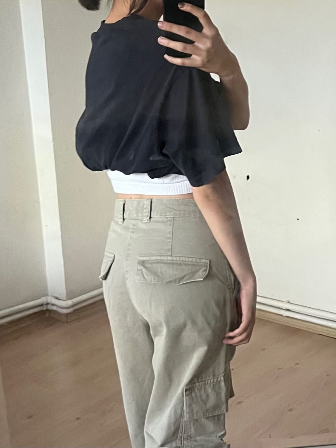 y2k vintage streetwear kargo jean — görsel 8/8