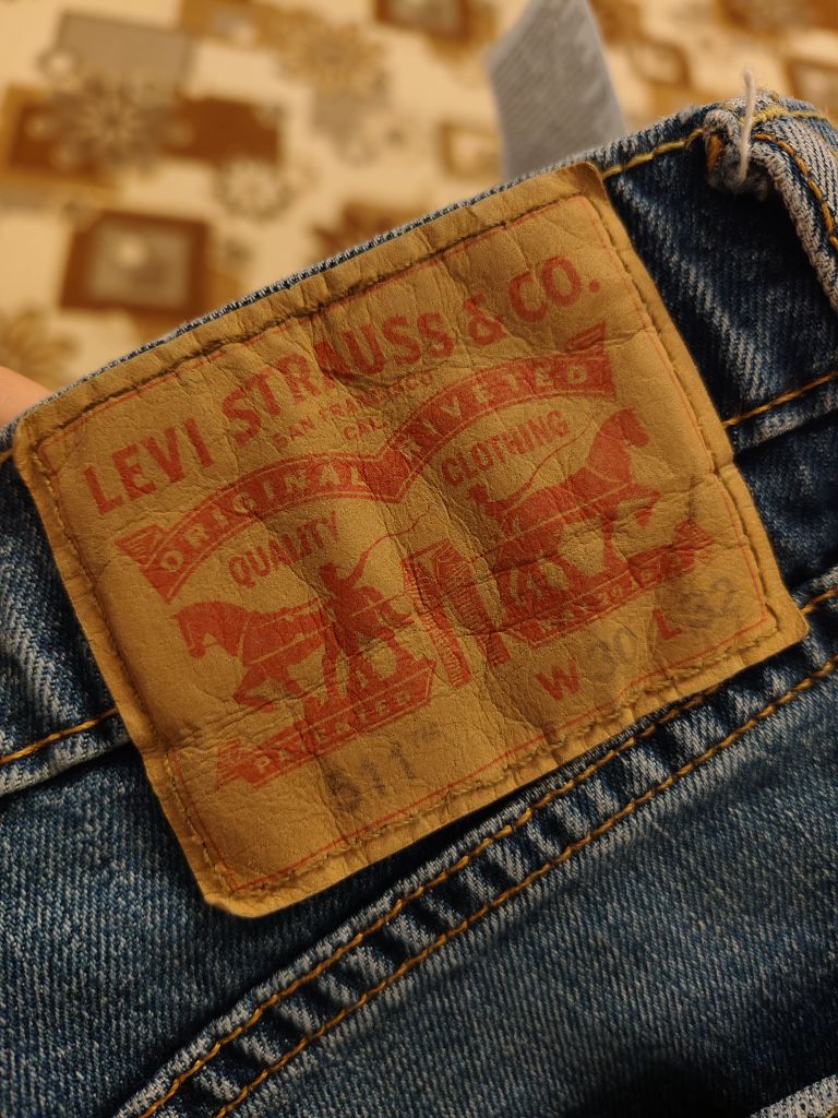 Levi's Mavi Jean Pantolon — görsel 4/4