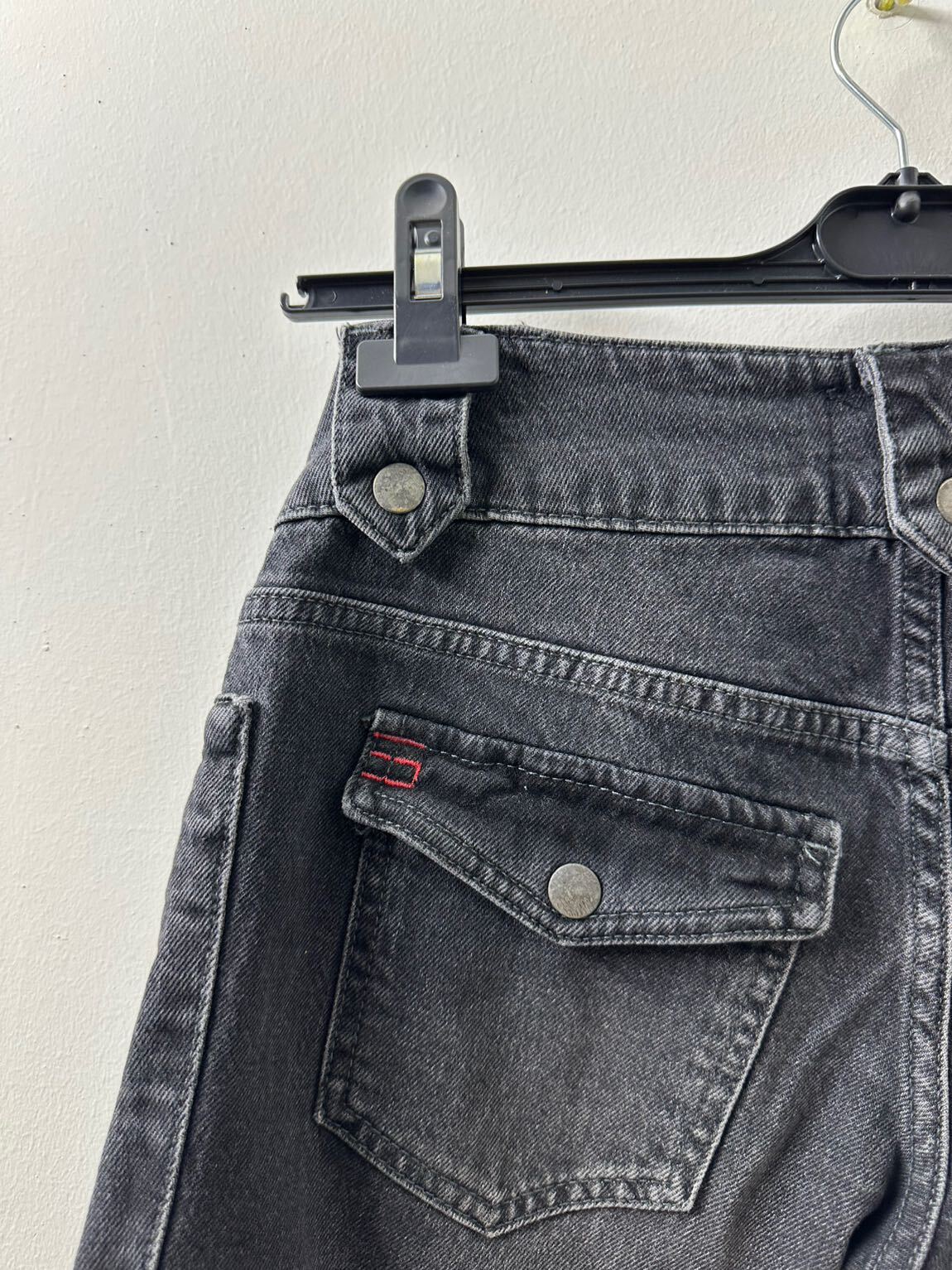 BDG Siyah İspanyol Paça Kot Pantolon — görsel 5/5