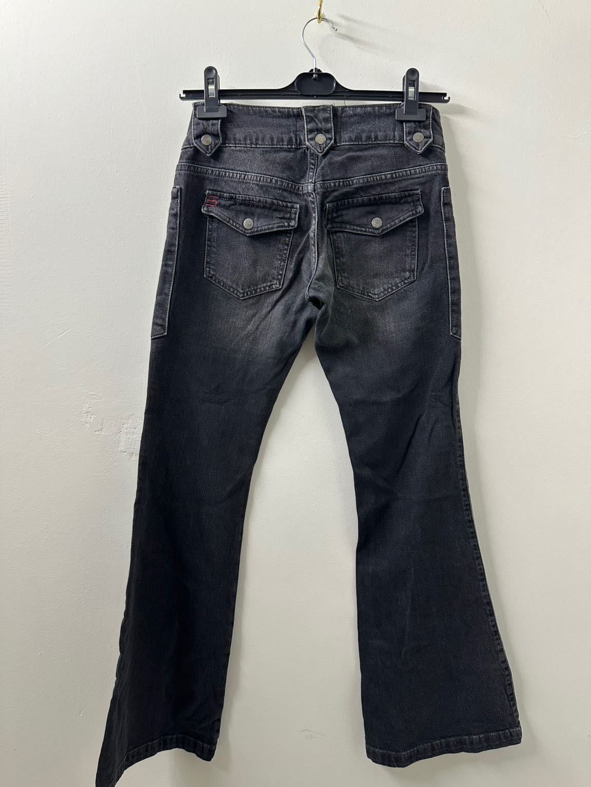 BDG Siyah İspanyol Paça Kot Pantolon — görsel 4/5