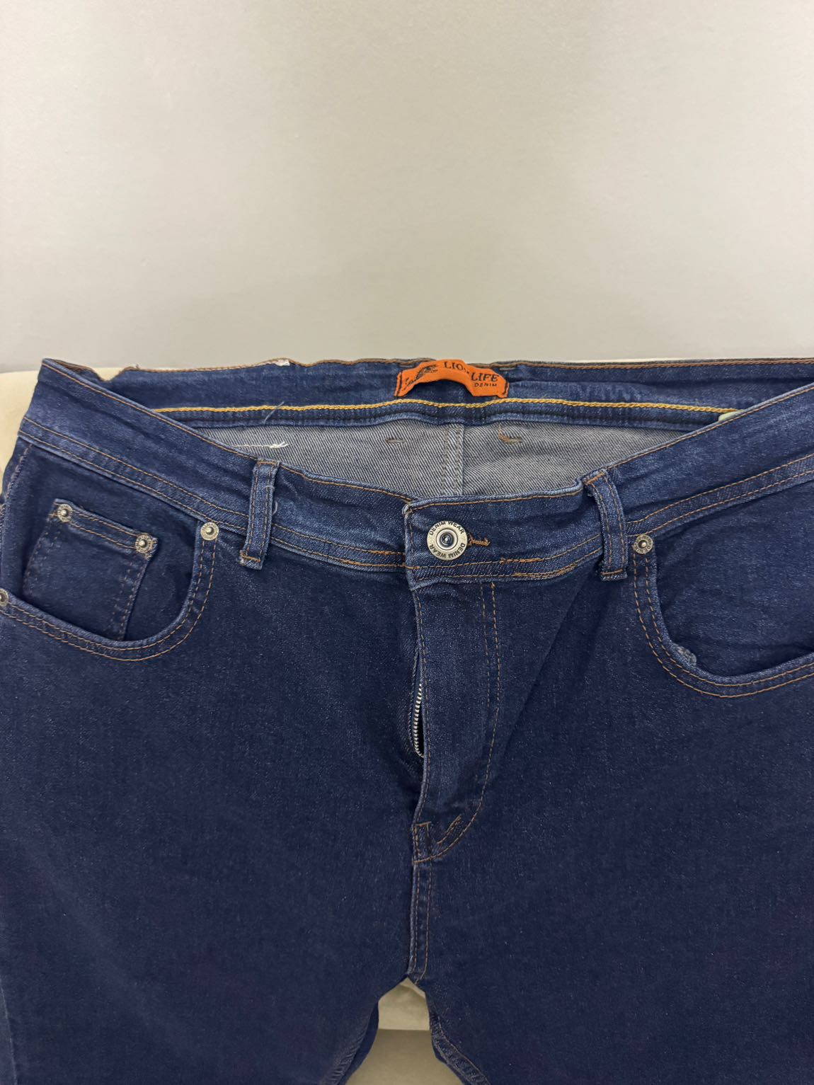 Mavi erkek likralı jean Kot Pantolon — görsel 4/11