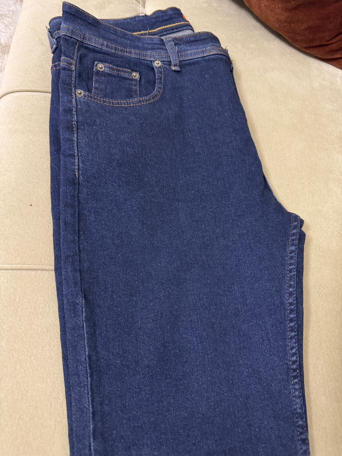 Mavi erkek likralı jean Kot Pantolon — görsel 10/11