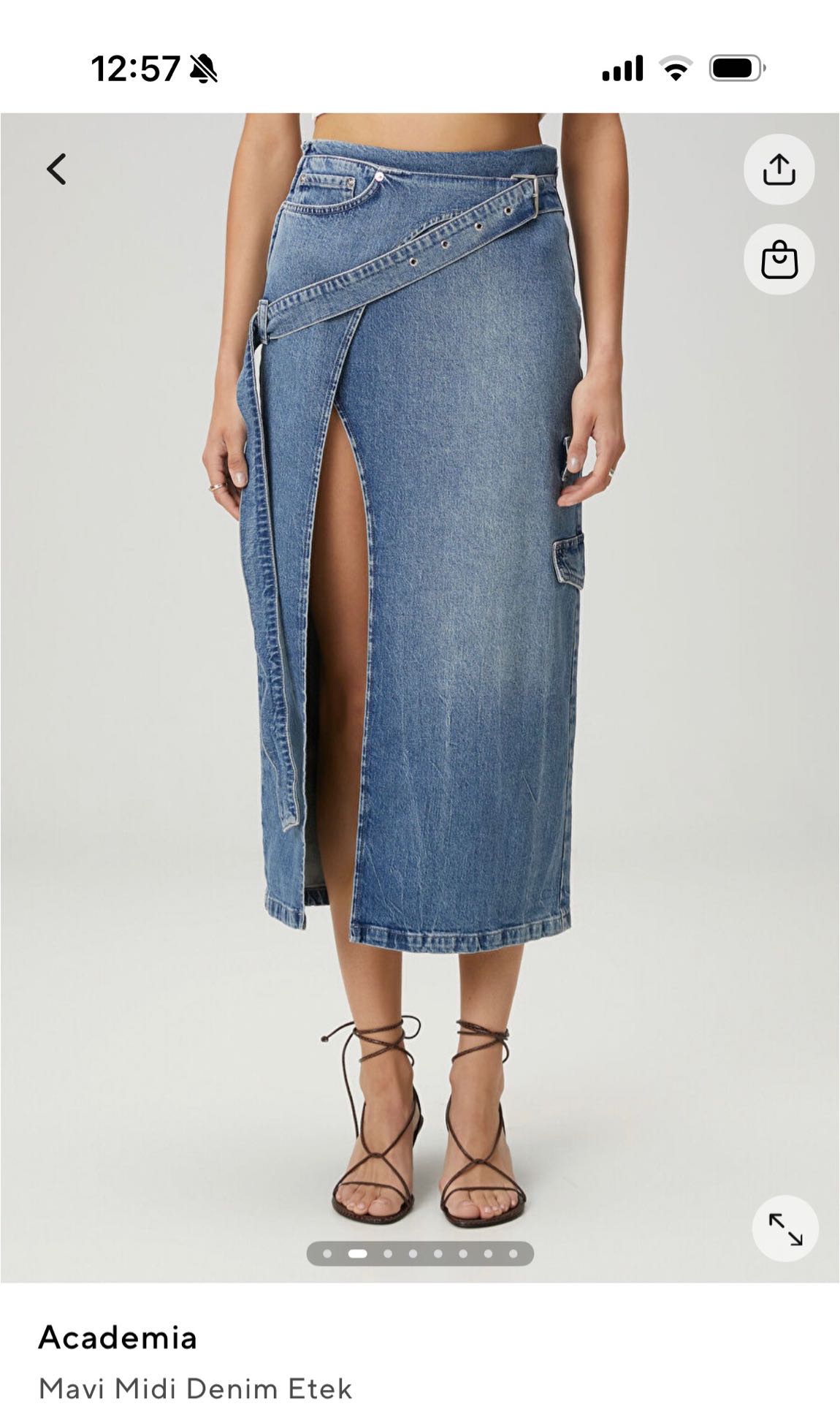 Academia jean etek — görsel 2/5