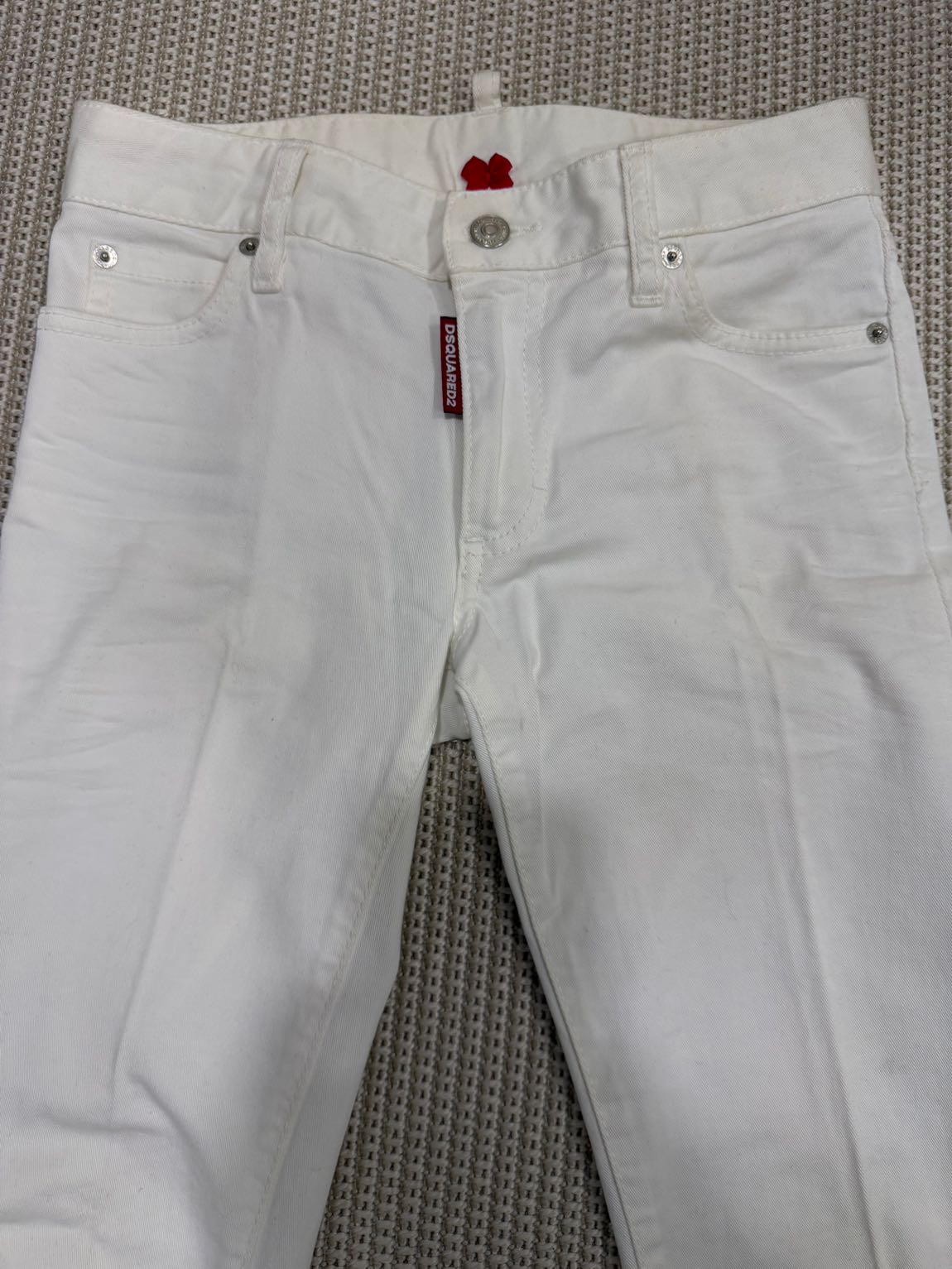 Dsquared Beyaz Jean Pantolon — görsel 2/5