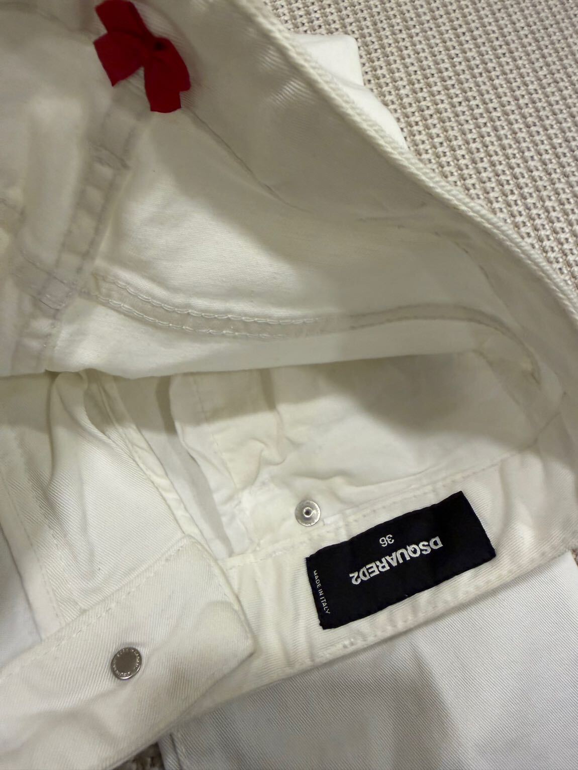 Dsquared Beyaz Jean Pantolon — görsel 4/5