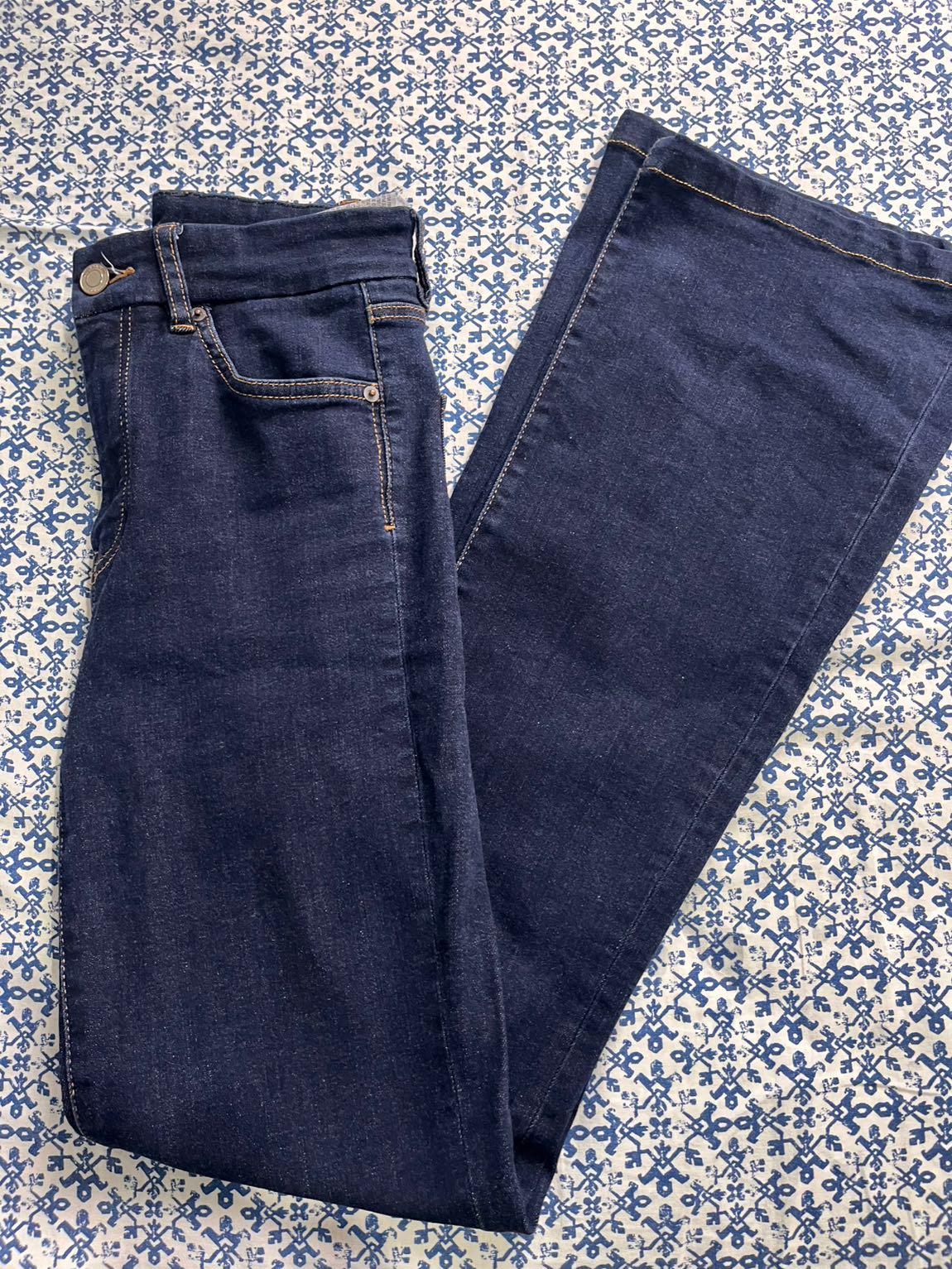 Massimo dutti Lacivert Jean Pantolon — görsel 4/5