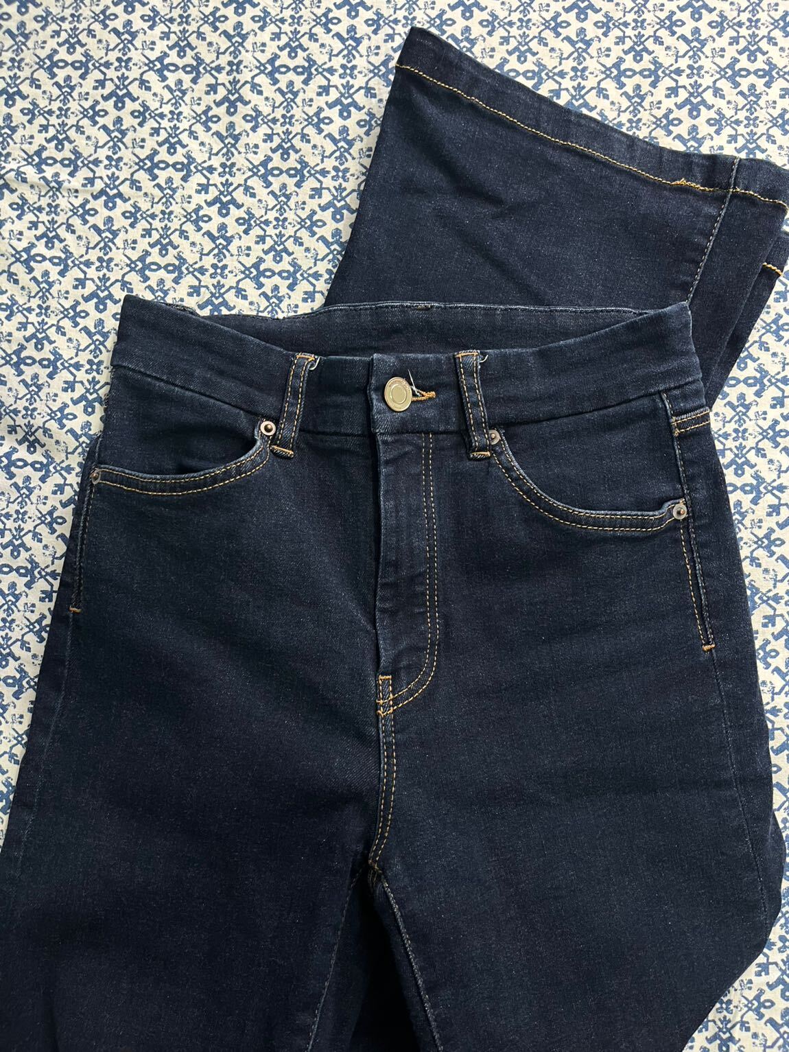 Massimo dutti Lacivert Jean Pantolon — görsel 3/5