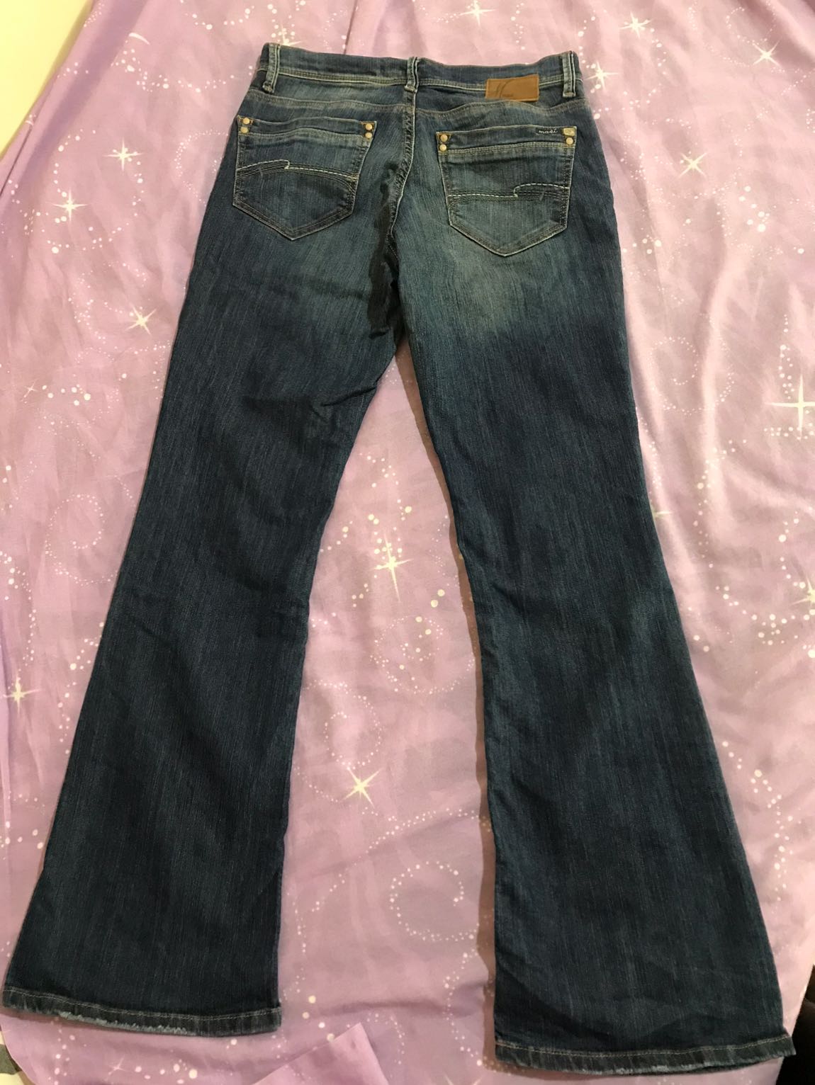 Mavi markalı Flare Jean — görsel 2/2