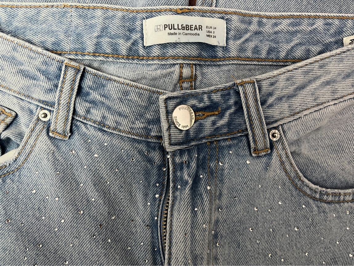 Pull&Bear Taşlı Jean — görsel 4/4