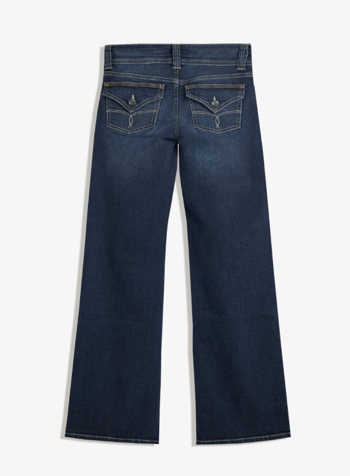 Bershka Düşük bel bootcut jean — görsel 2/9