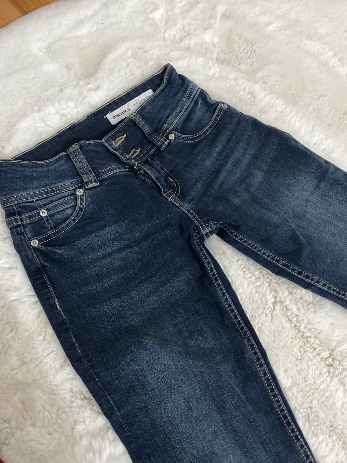 Bershka Düşük bel bootcut jean — görsel 3/9