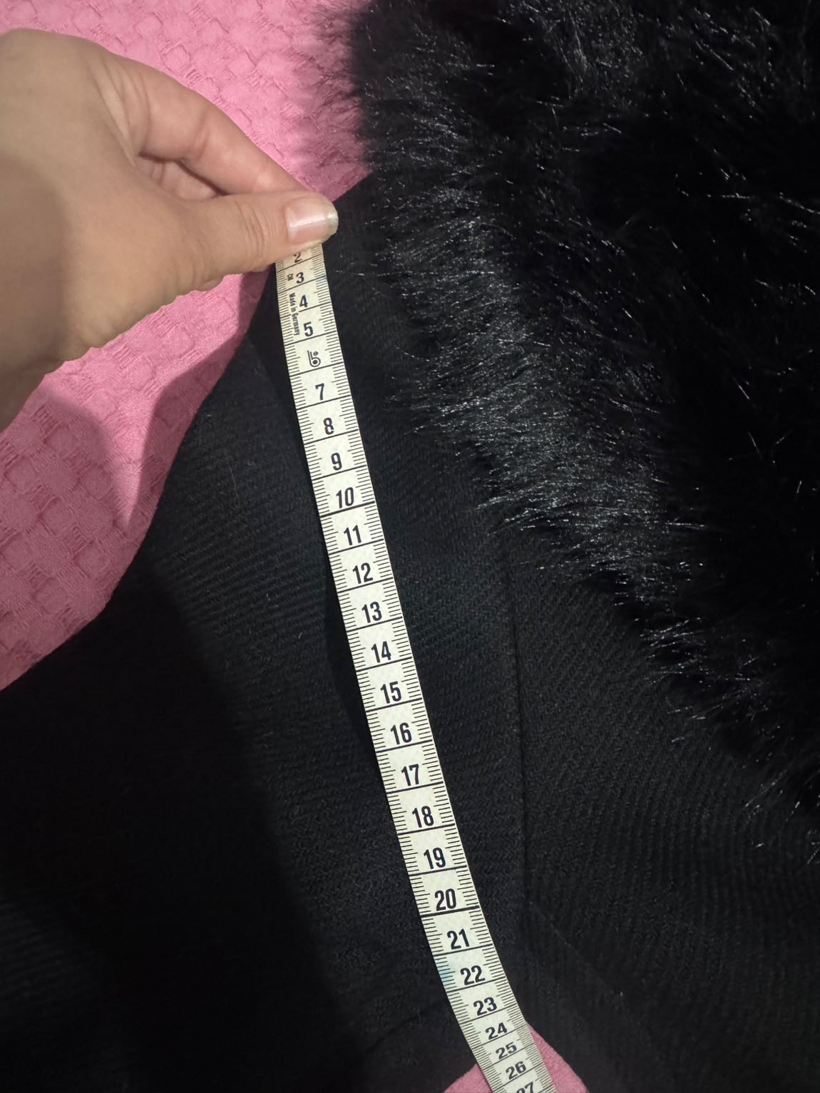 Mango manteco düğmeli peluşlu kaban — görsel 9/11